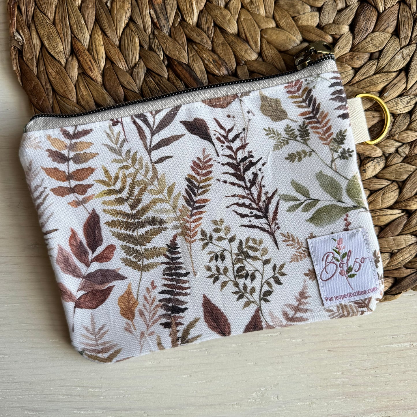 Pochette zippé tout usage, prête à partir