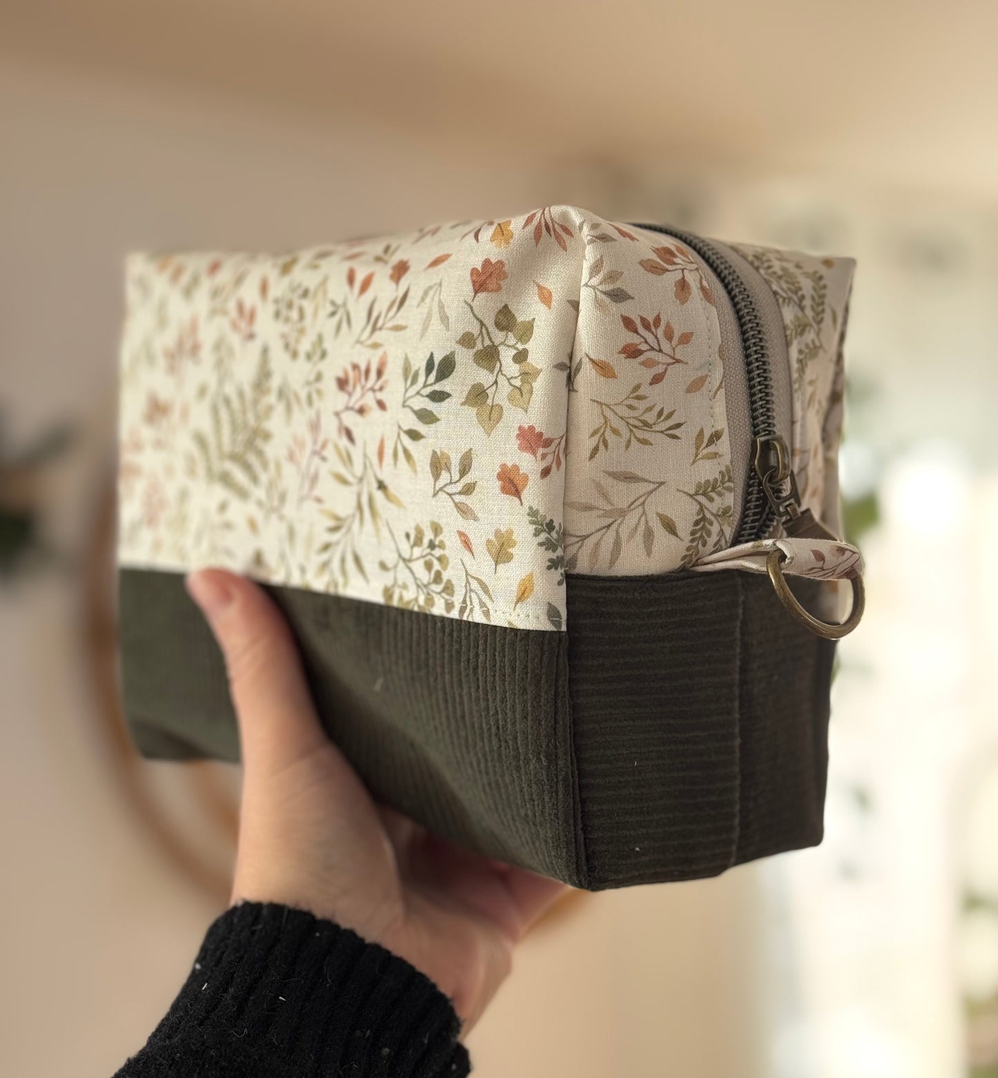 Grande Trousse à maquillage, médicaments, produits de soin... avec fermeture éclair, en stock prêtes à partir !