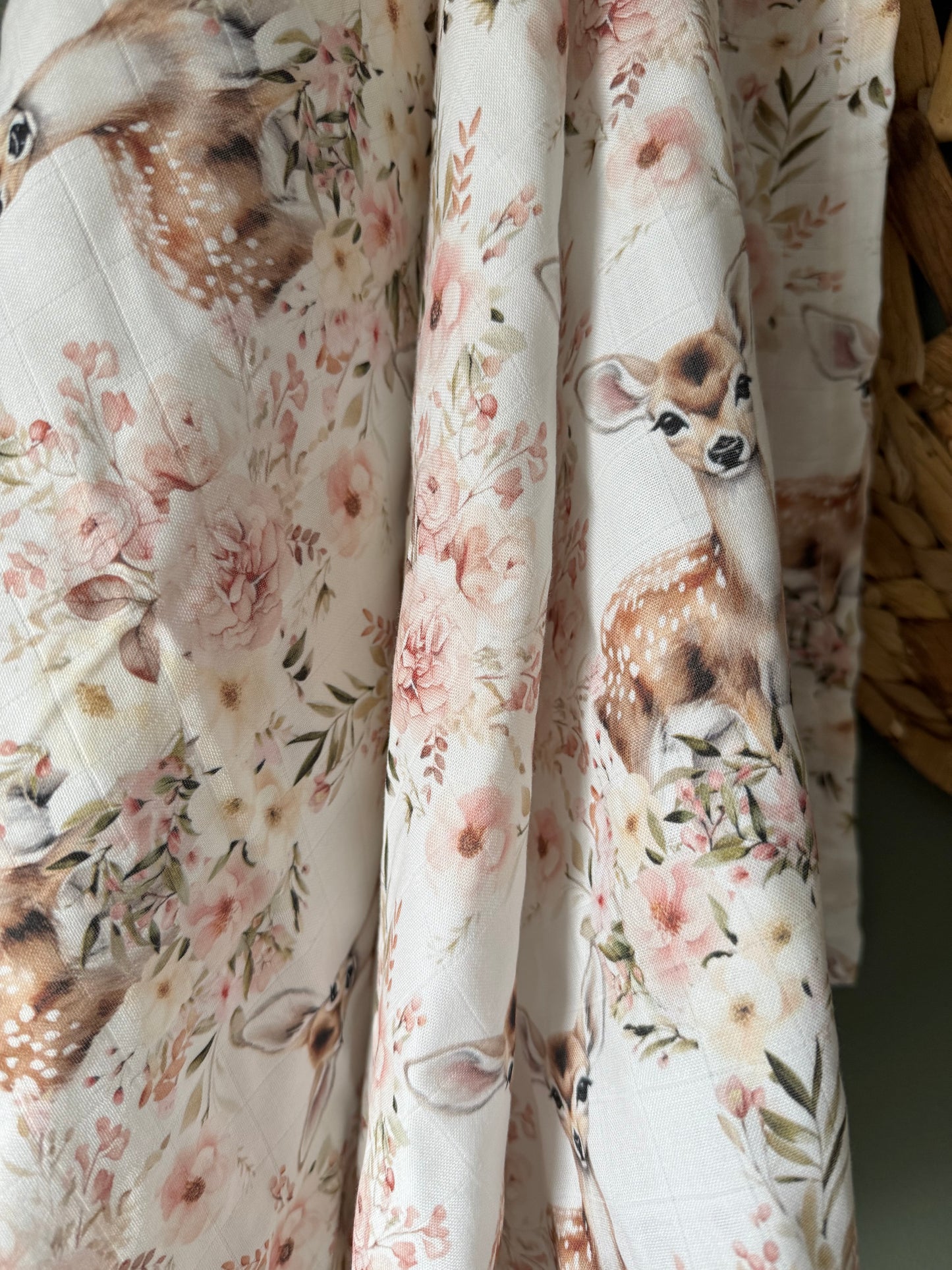 Mousseline de bambou 28x39”