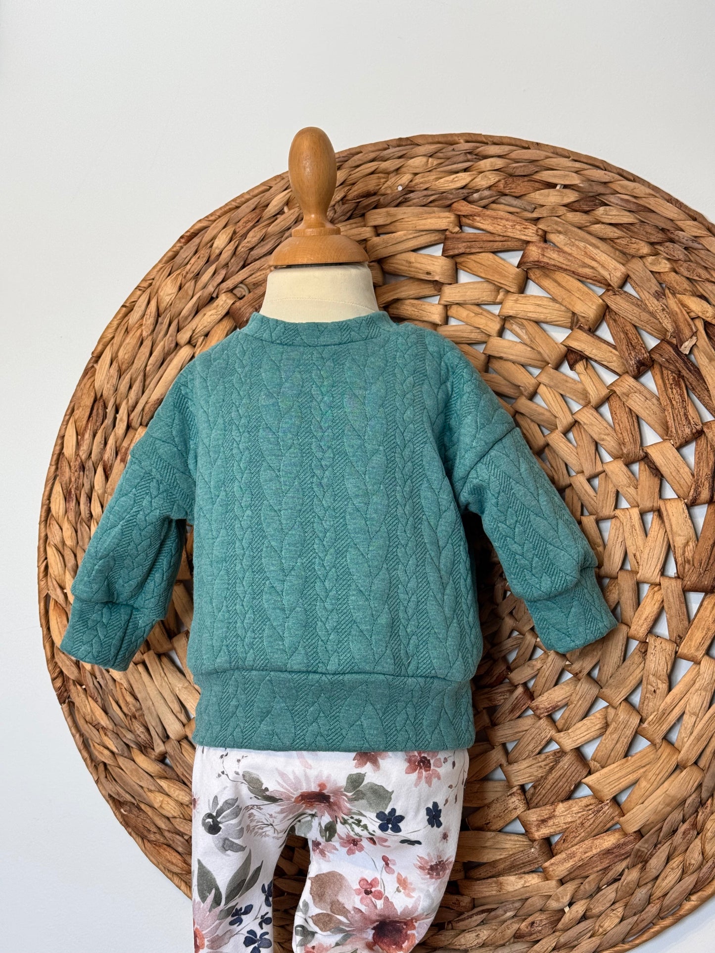 Chandail oversize torsadé