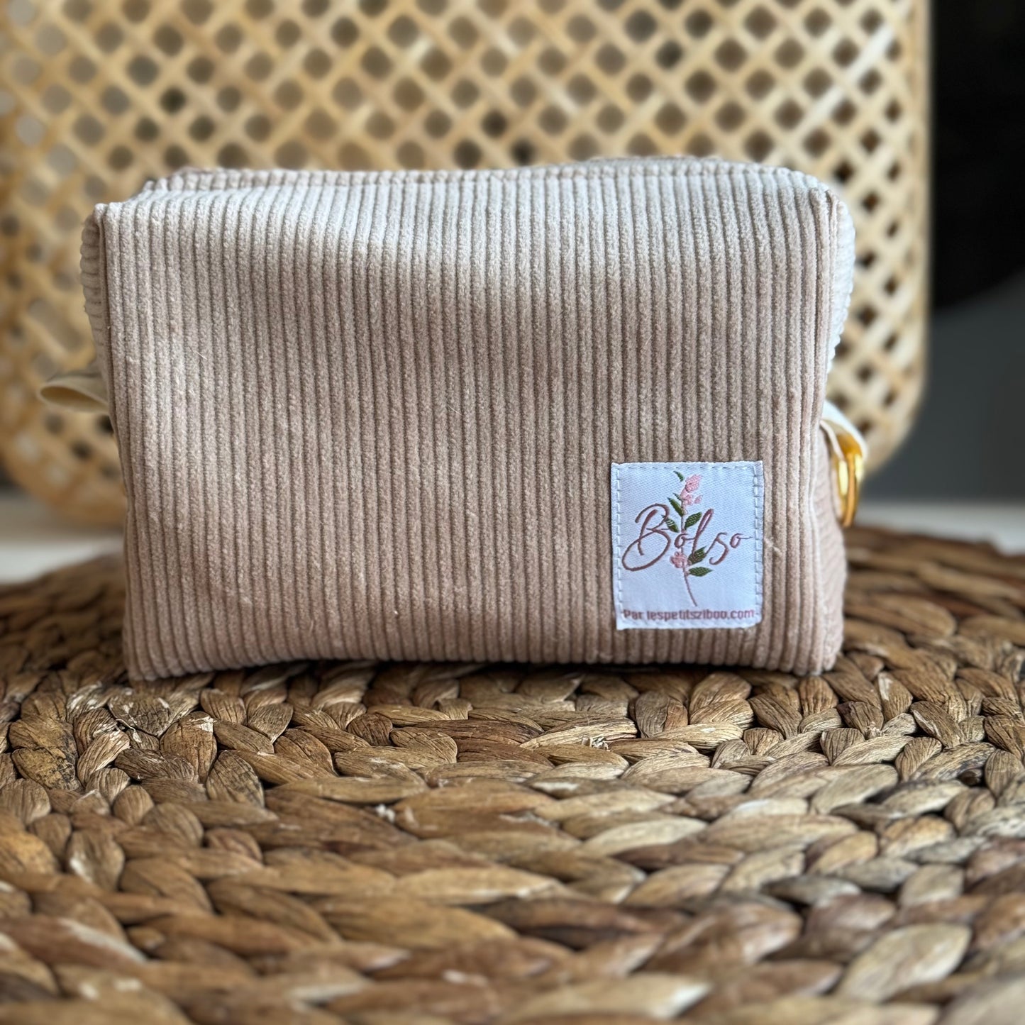 Petite Trousse, étui à crayon ou autre .. avec fermeture éclair et intérieur en Canvas (coton épais) en stock prêtes à partir