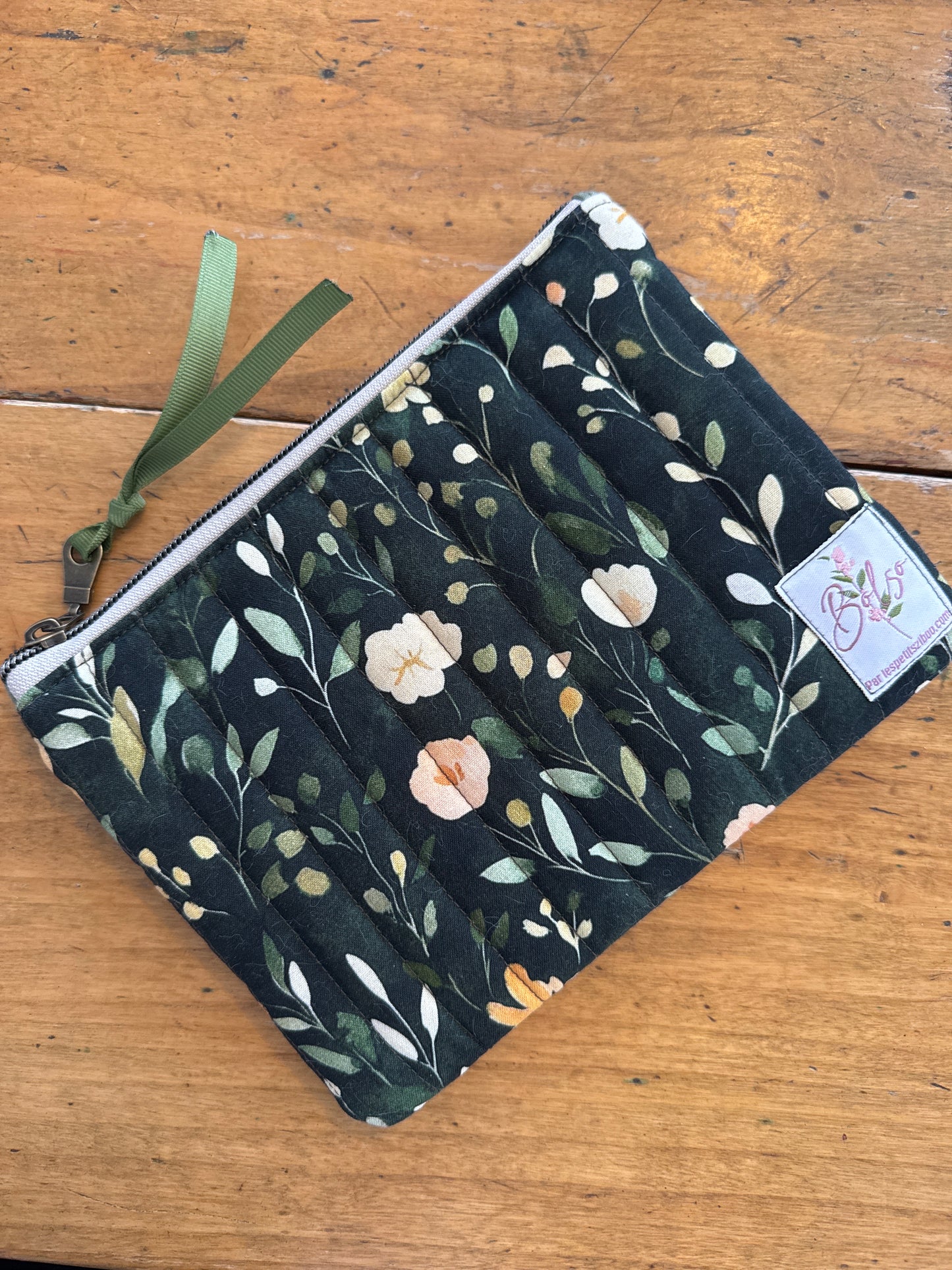 All-purpose zippered pouch, ready to go