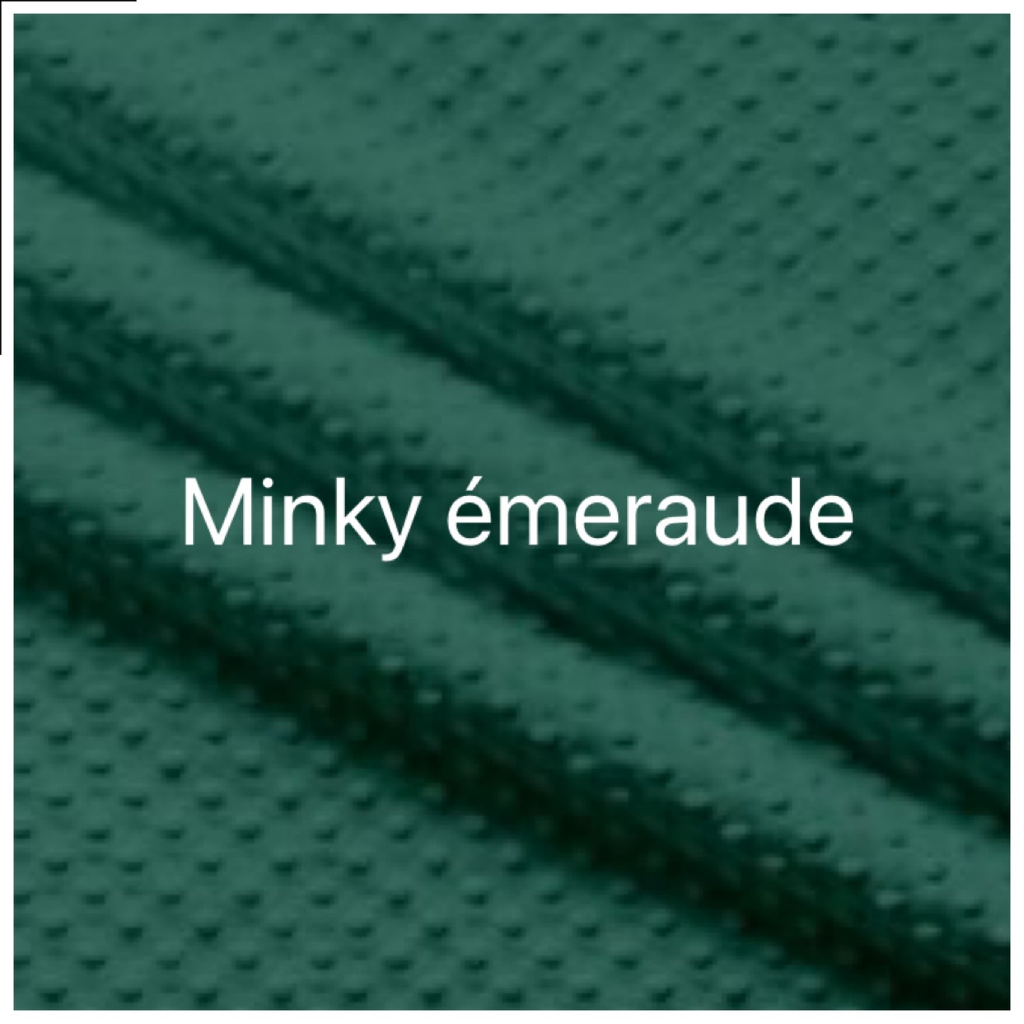 Prête à partir, Couverture de style Courtepointe Famille de Baleines, agencement sauge et vert forêt, Endos en minky doux émeraude