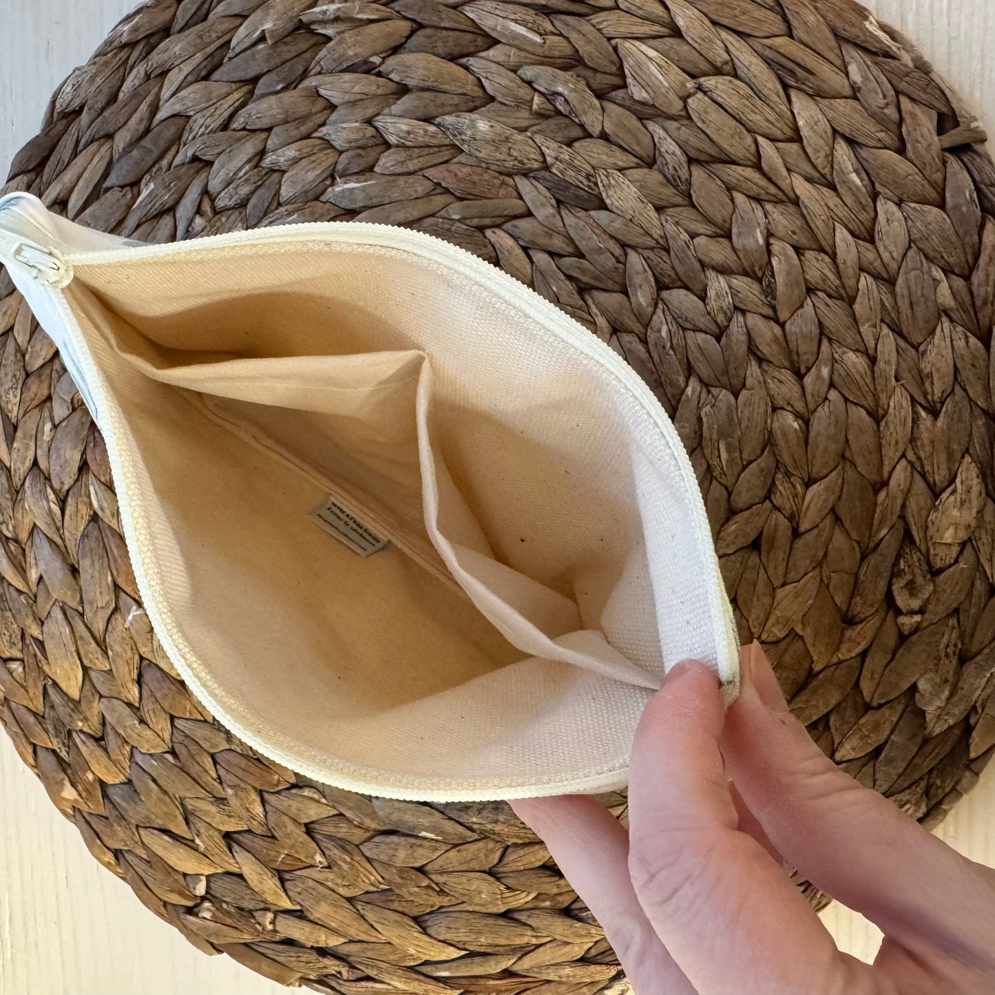 Pochette zippé tout usage, prête à partir