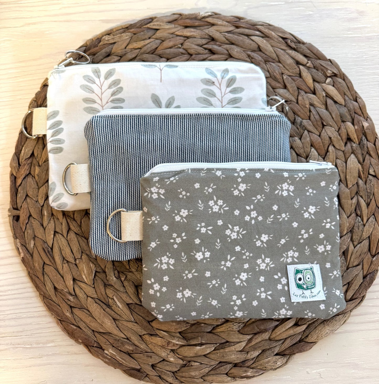 Pochette zippé tout usage, prête à partir