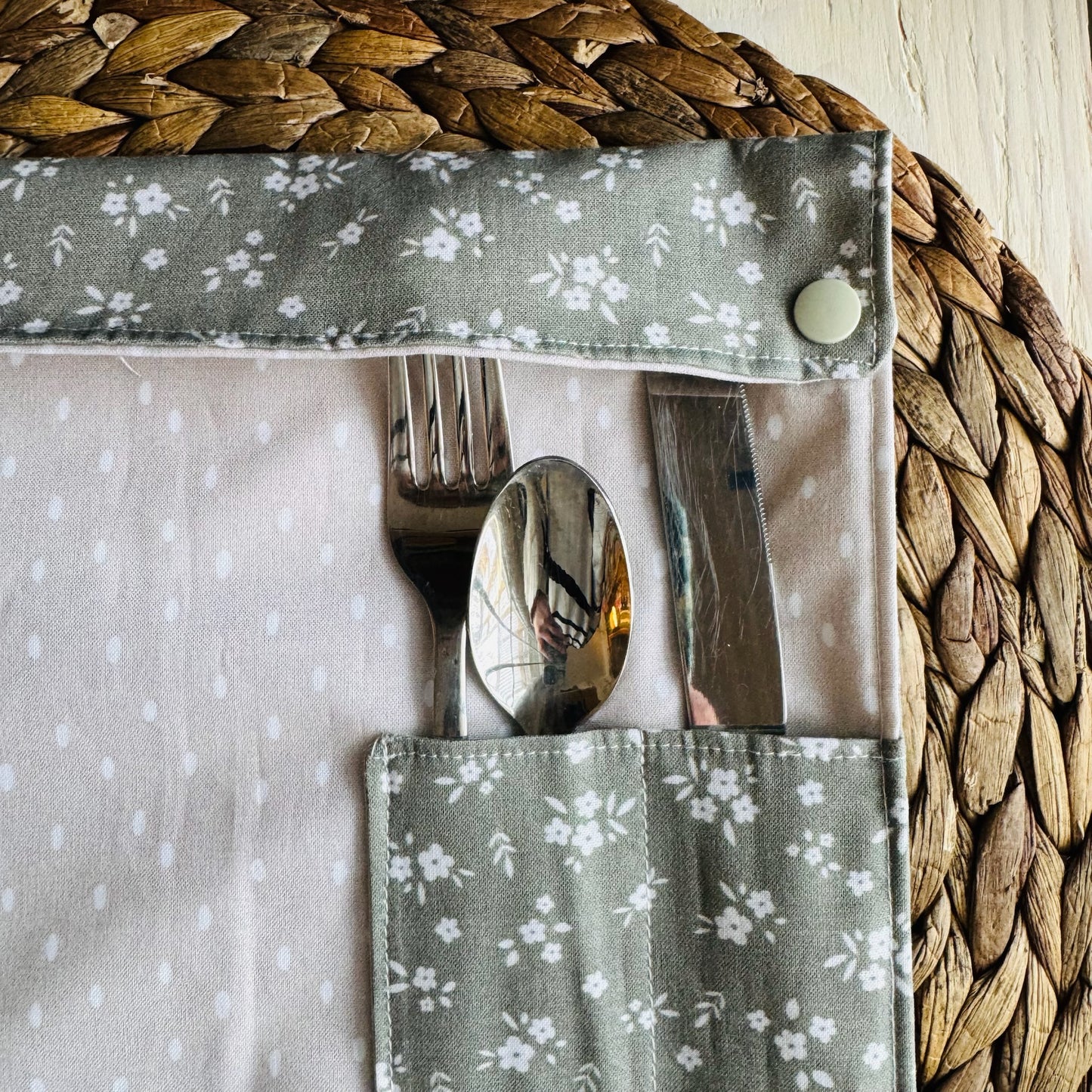 Prêt à partir, Napperons imperméables et lavables en coton