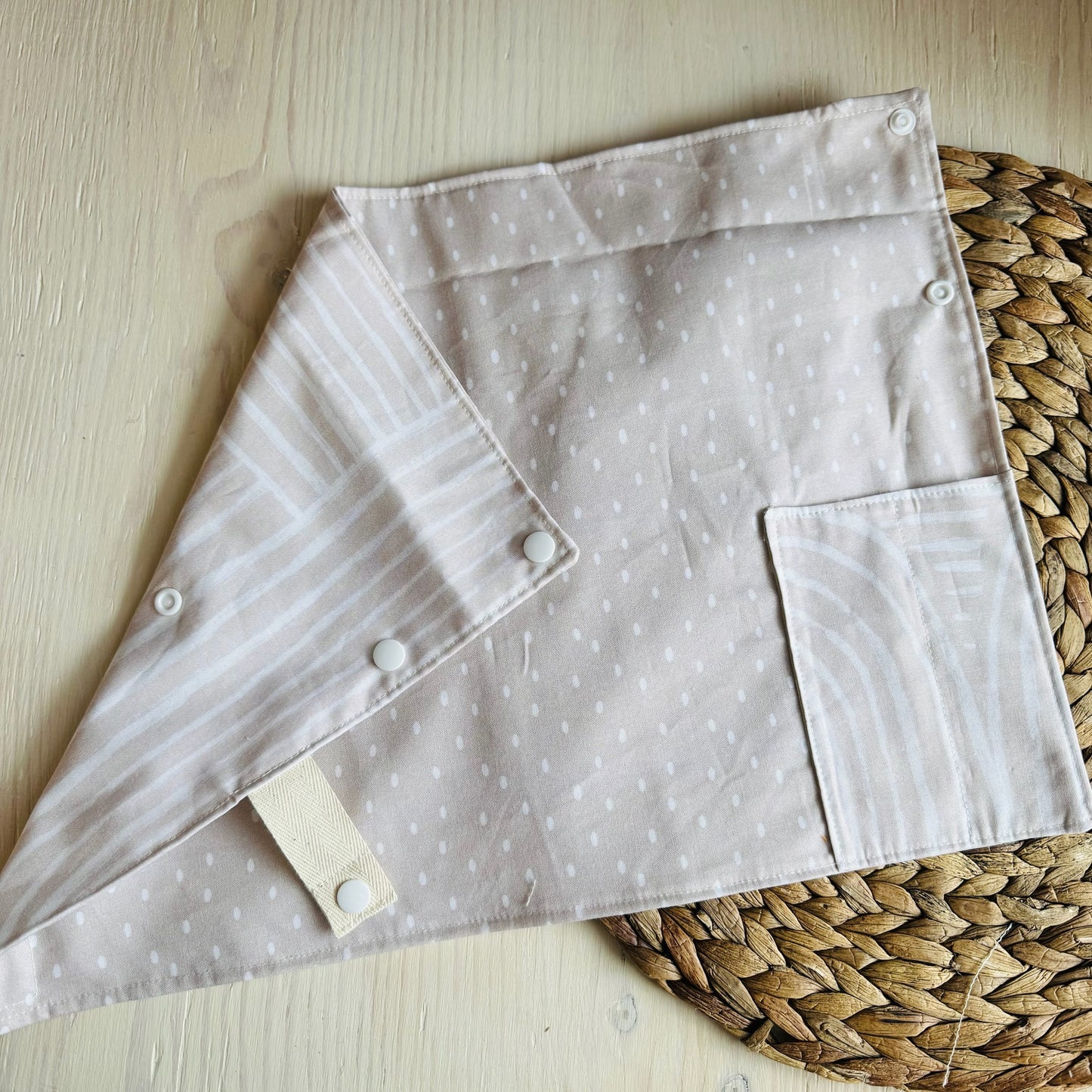 Prêt à partir, Napperons imperméables et lavables en coton