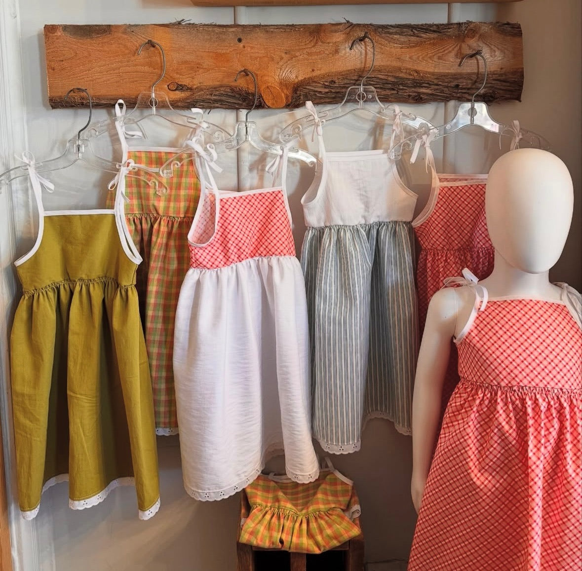 Robes d'été en coton, prête à partir