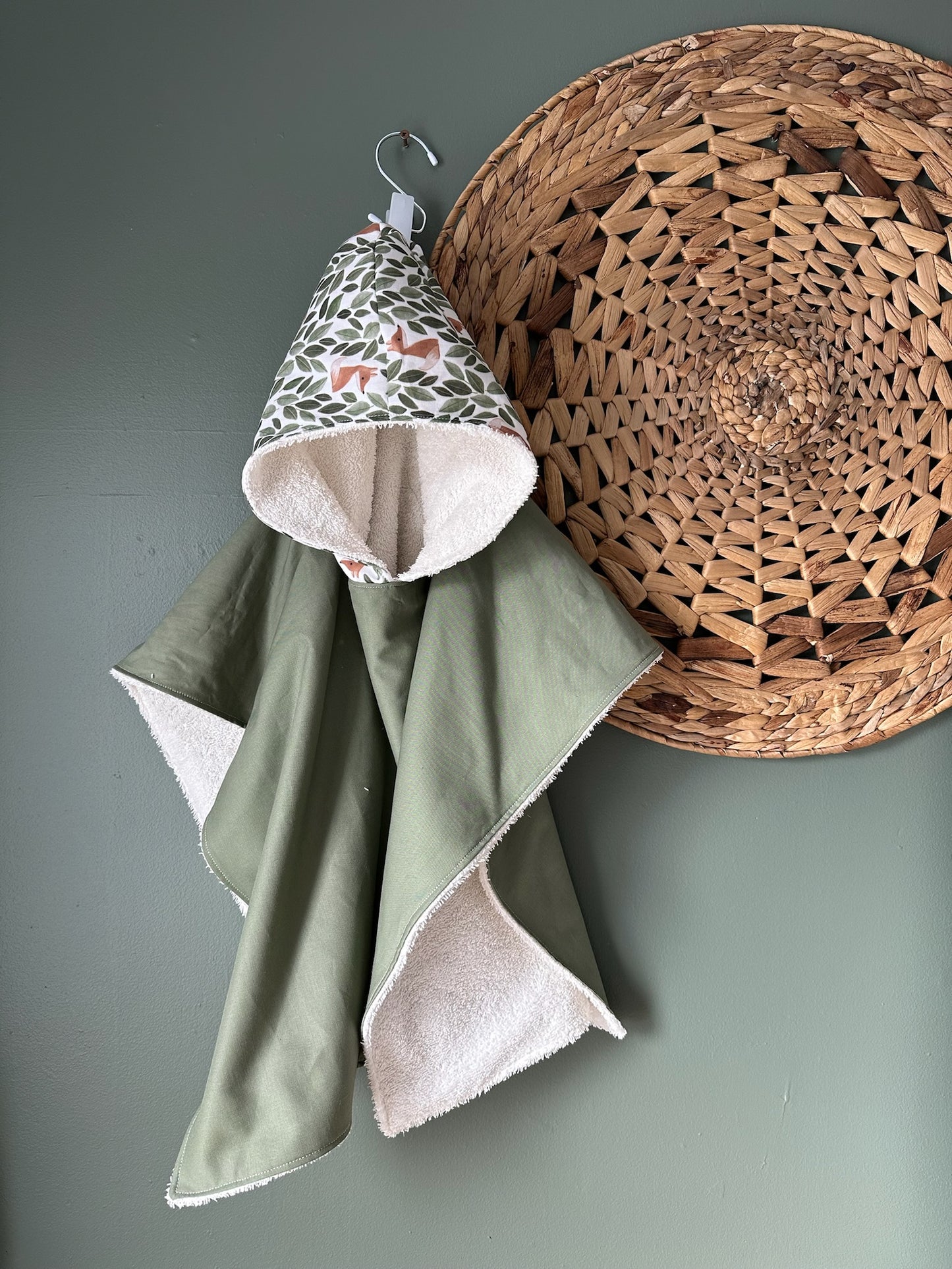 SOLDE Poncho de plage, poncho de bain, cape de bain, serviette à capuchon, sortie de bain de type poncho, 100% coton PRÊTS À PARTIR