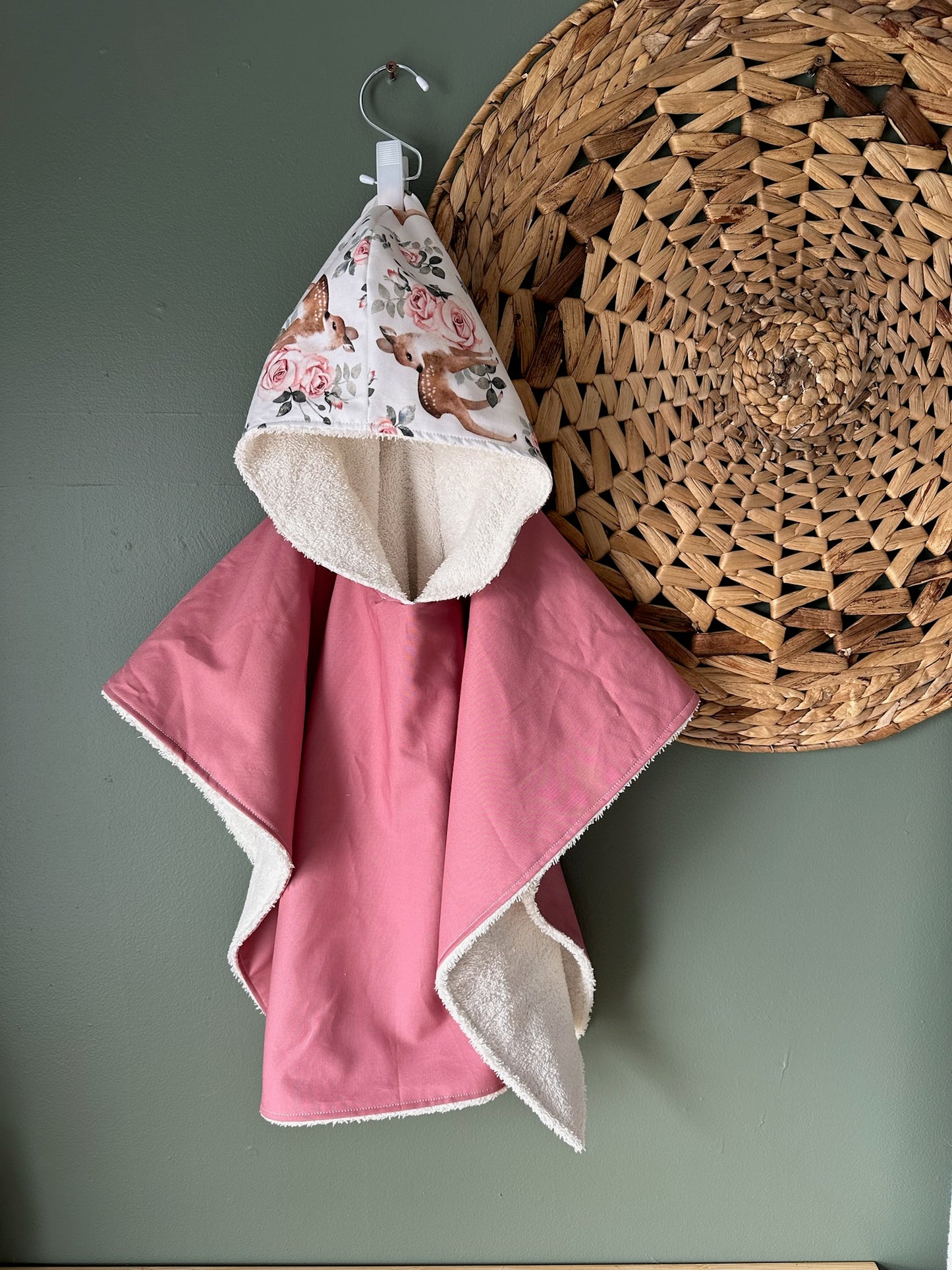 SOLDE Poncho de plage, poncho de bain, cape de bain, serviette à capuchon, sortie de bain de type poncho, 100% coton PRÊTS À PARTIR