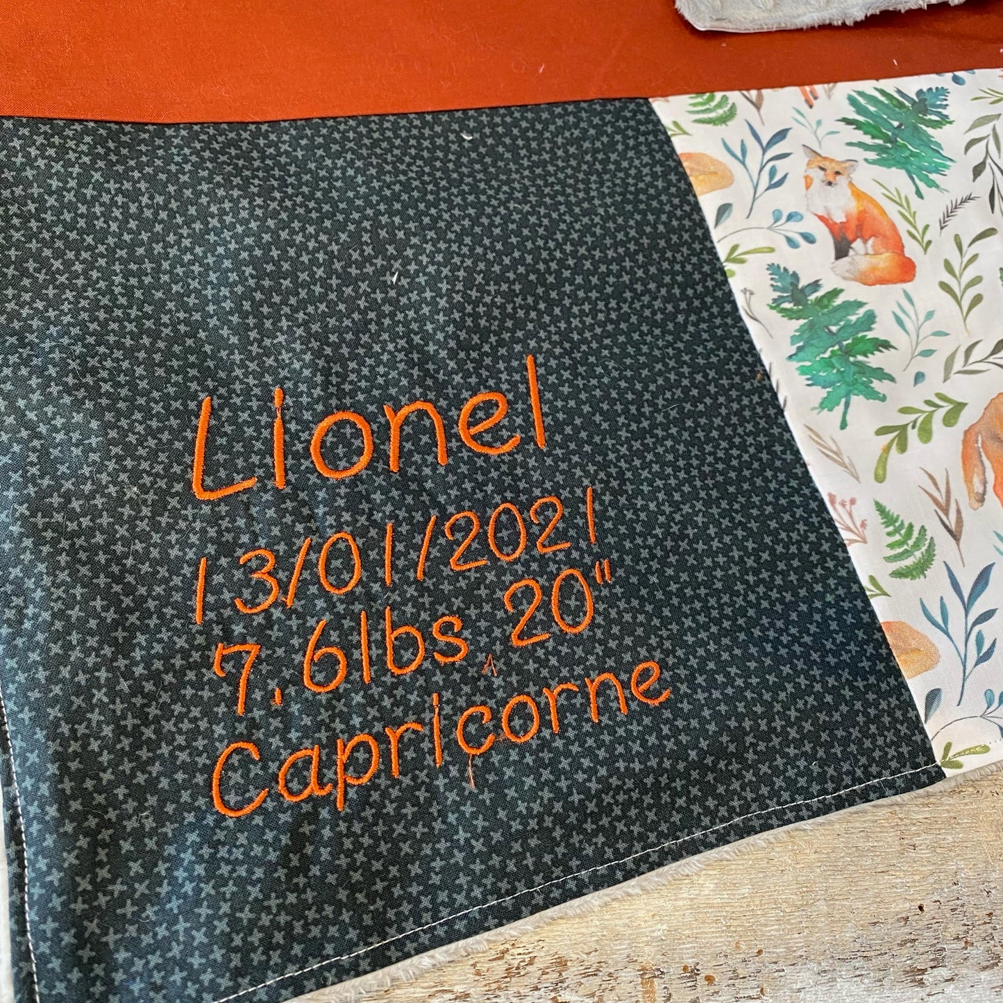 Broderie ( ajout d'une broderie sur un item )