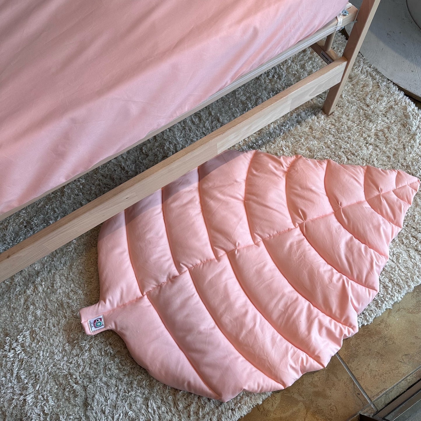 Tapis d'éveil feuille, tapis décoratif, tapis de sol ou de jeu pour bébé, prêts à partir !