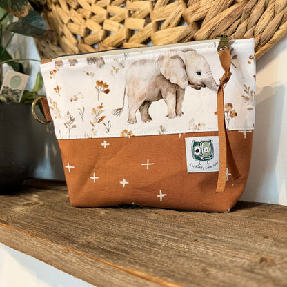 Petites Trousses de toilette pour produits de bébé, maquillage, médicaments...pochette de voyage, sac en tissu pratique.