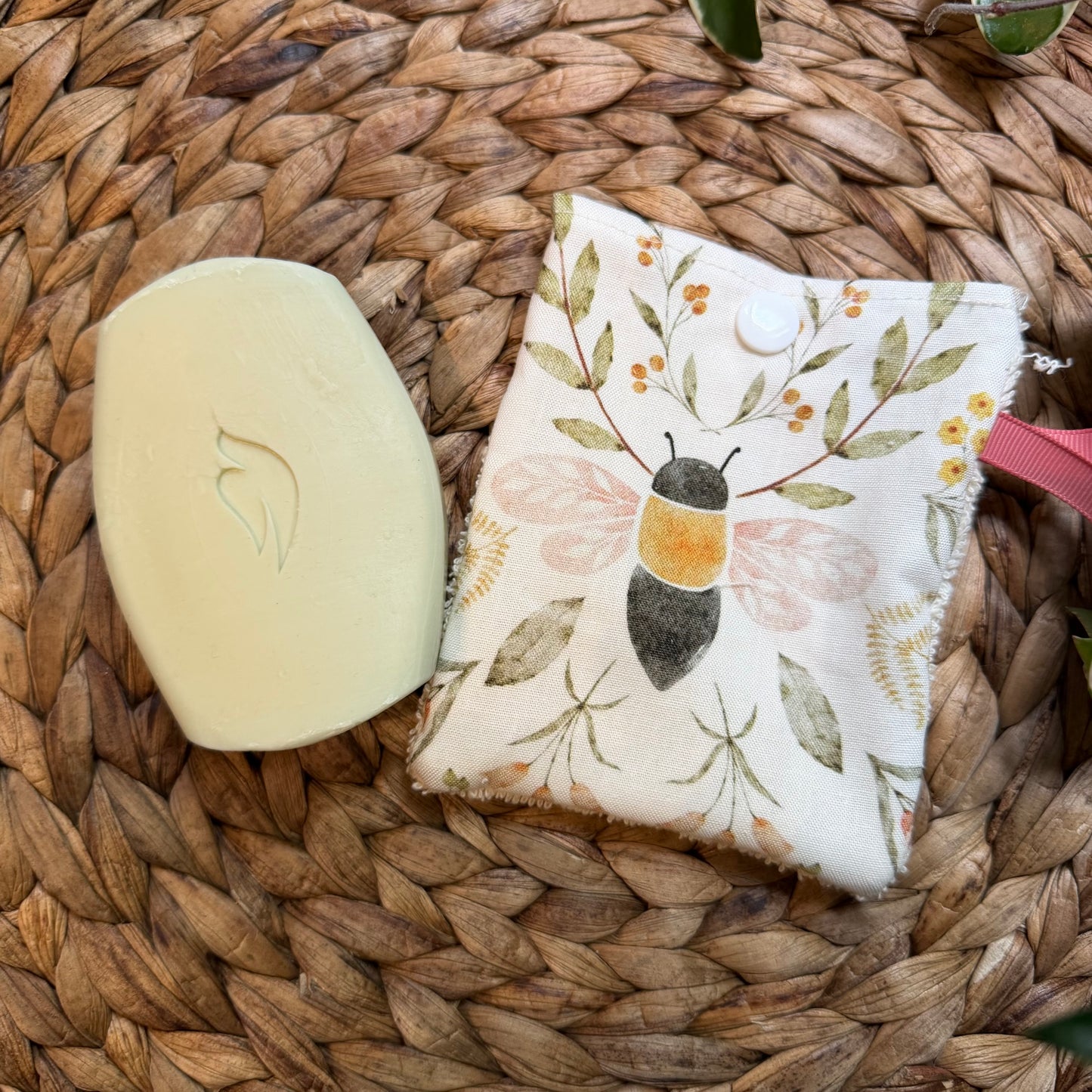 Pochette pour savon solide, petit sac à savon