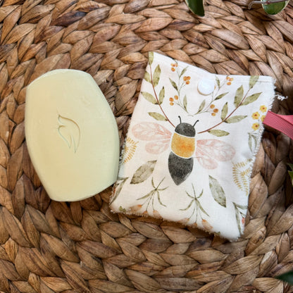 Pochette pour savon solide, petit sac à savon