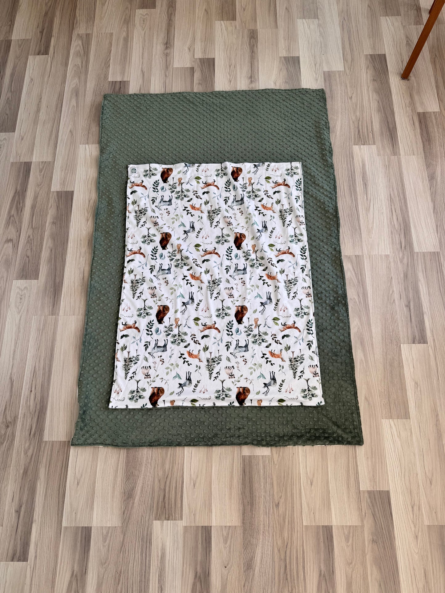 Doudou douce Taille double , grandeur 40x60'' (sur commande = délai 2 semaines environ)