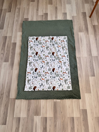 Doudou douce Taille double , grandeur 40x60'' (sur commande = délai 2 semaines environ)