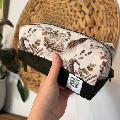 Large makeup bag, medicines, skincare products... with zipper, in stock and ready to go!