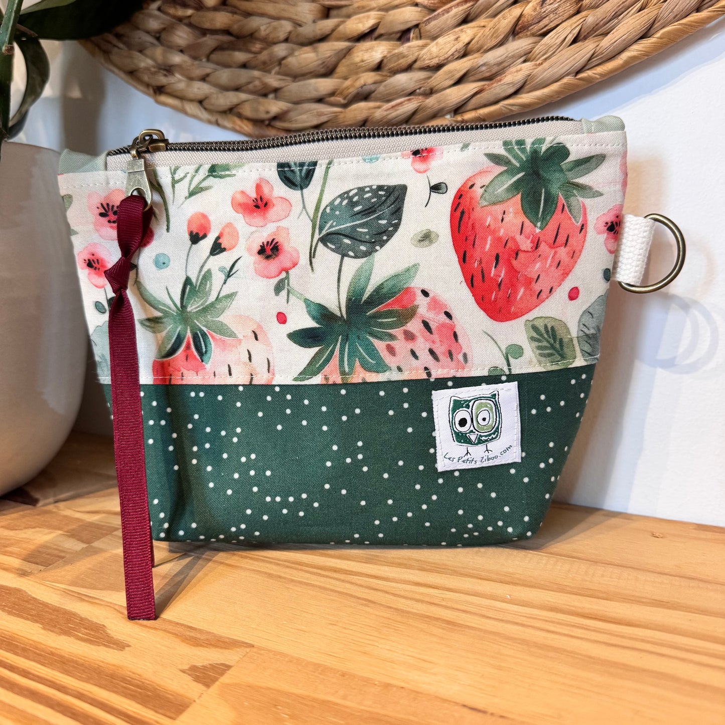 Petites Trousses de toilette pour produits de bébé, maquillage, médicaments...pochette de voyage, sac en tissu pratique.