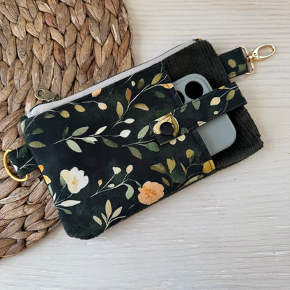 Pochette style petite sacoche, porte cellulaire