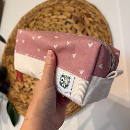Large makeup bag, medicines, skincare products... with zipper, in stock and ready to go!