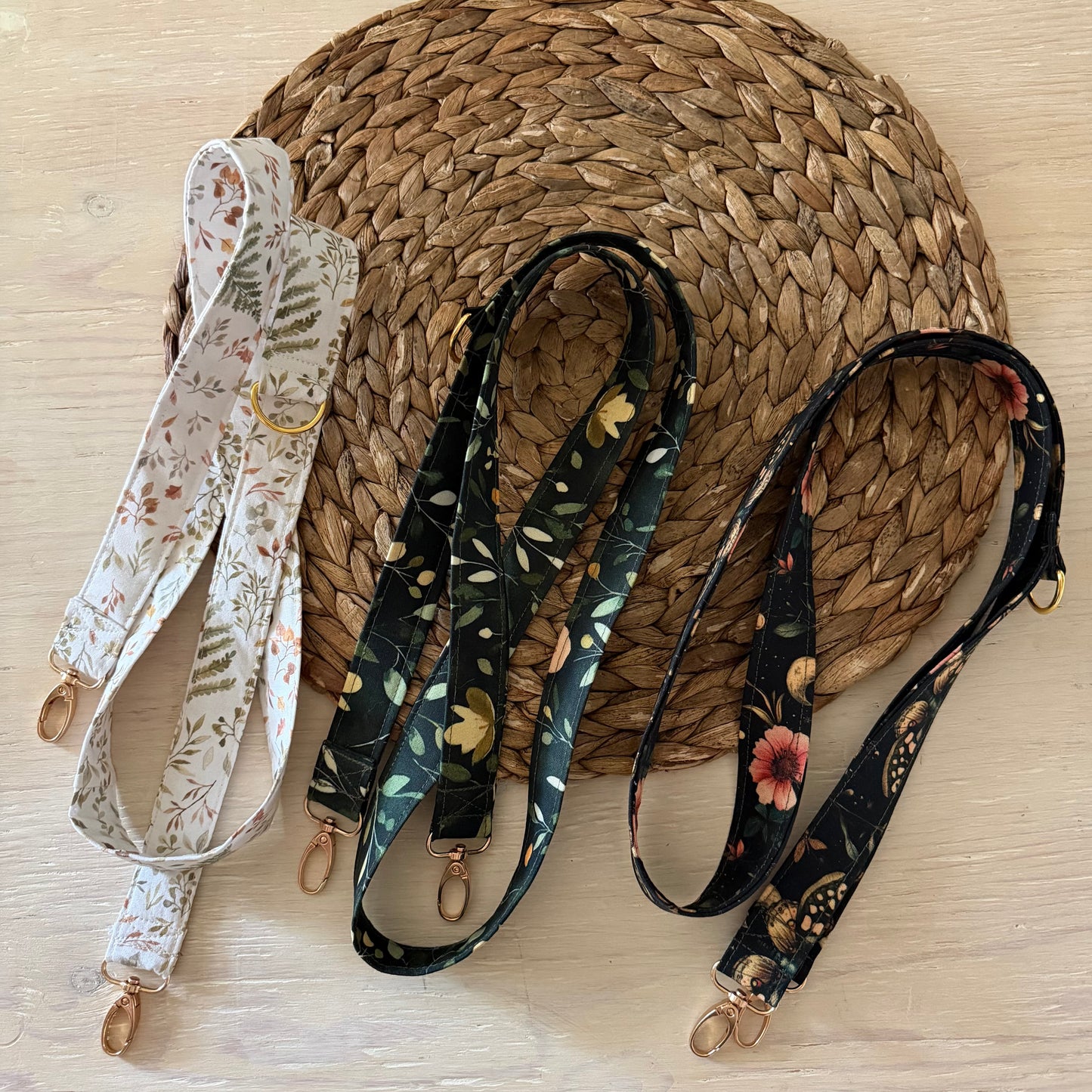 Gance unie / sangle pour boîte à lunch, sacoche, porte monnaie, cellulaire (Copie)