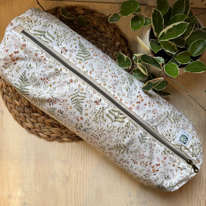 Prêt à partir, Coussin d'allaitement Cylindrique rempli d'écales de sarrasin. Longueur de 20''