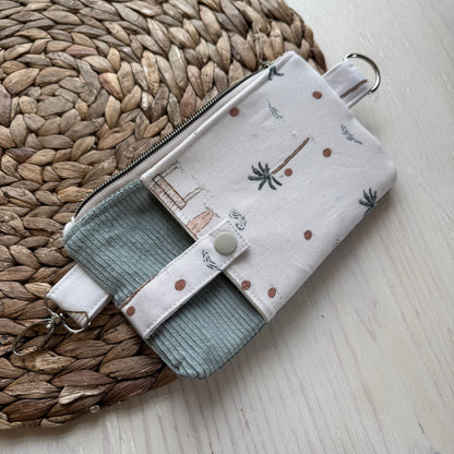 Pochette style petite sacoche, porte cellulaire