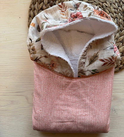 Poncho de plage, poncho de bain, cape de bain, serviette à capuchon, sortie de bain de type poncho, 100% coton PRÊTS À PARTIR