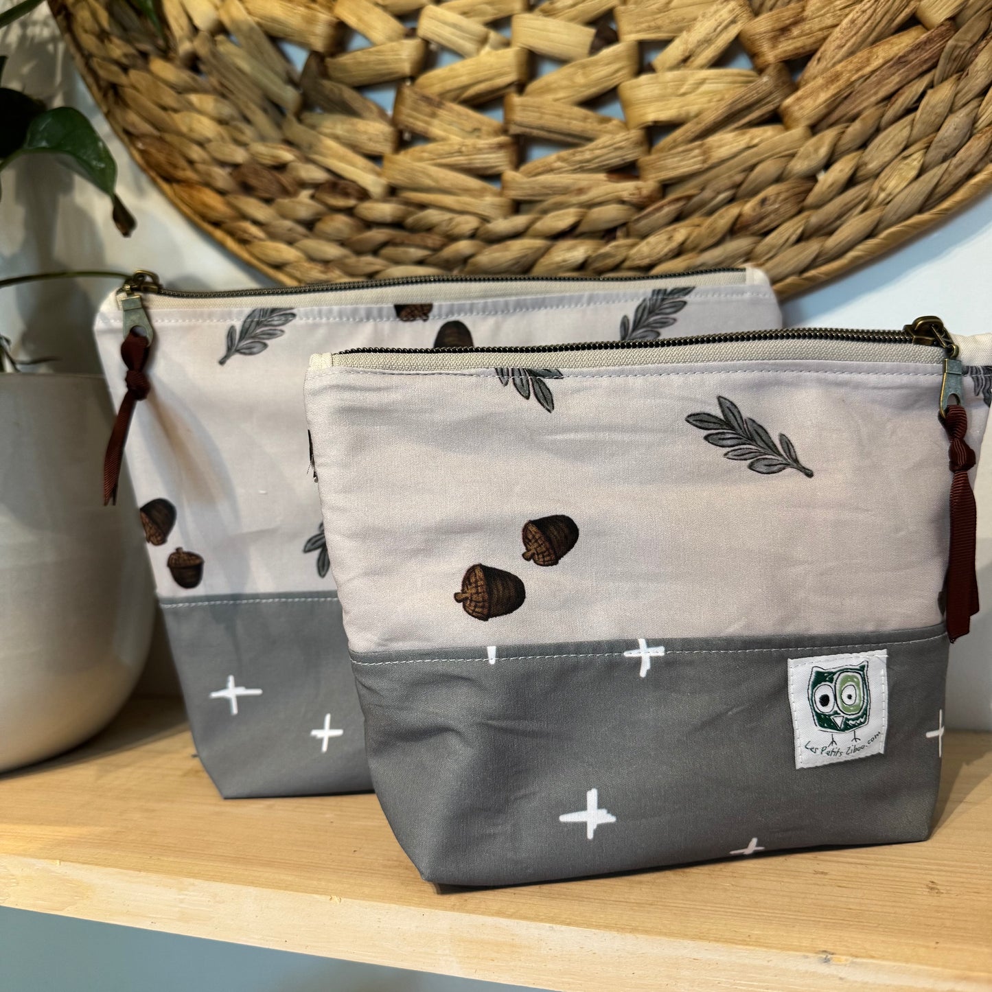 Pochettes, trousses multi-usage, parfaite pour produits de bébé, maquillage, médicaments... prêtes à partir