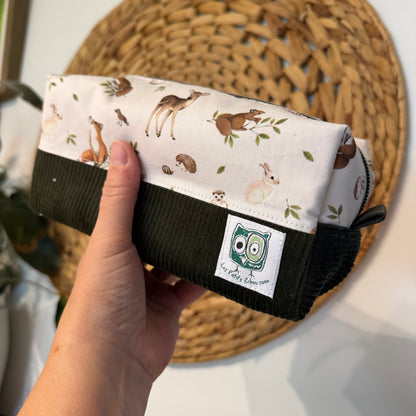 Large makeup bag, medicines, skincare products... with zipper, in stock and ready to go!