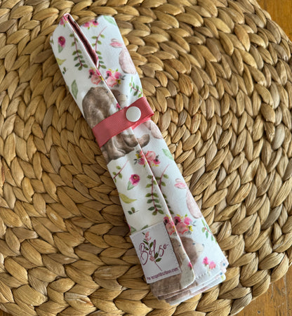 Prêt à partir, Napperons imperméables et lavables en coton