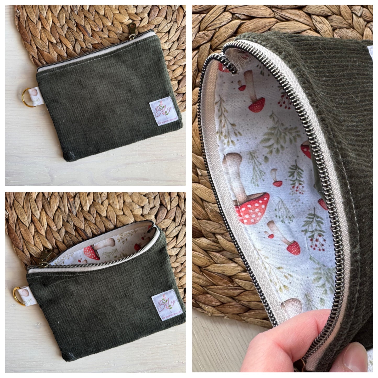 Pochette zippé tout usage, prête à partir