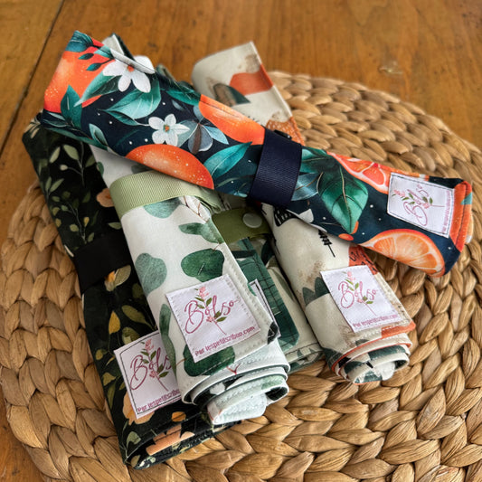 Prêt à partir, Napperons imperméables et lavables en coton