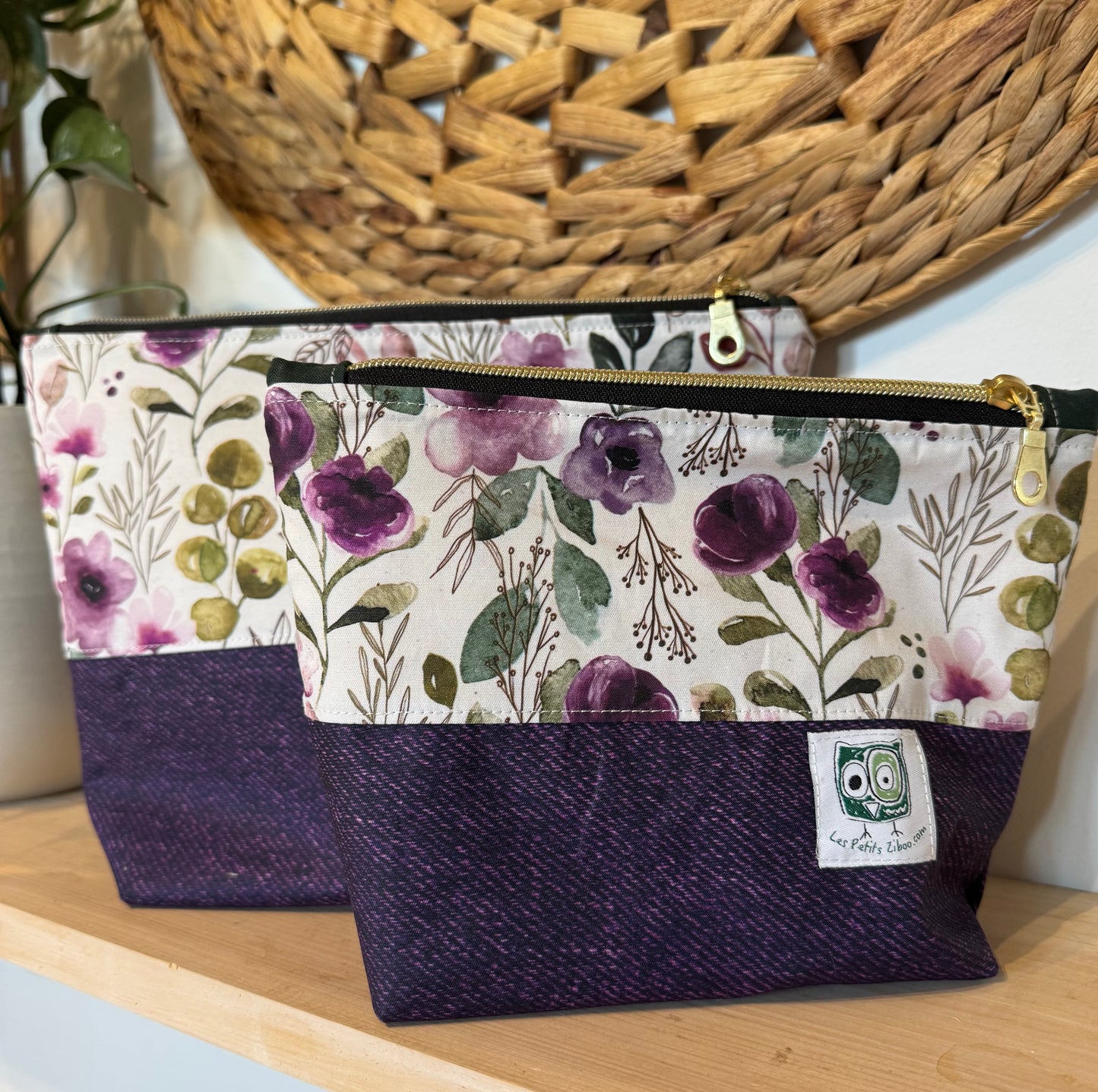 Pouches, multi-purpose cases, perfect for baby products, makeup, medications... ready to go