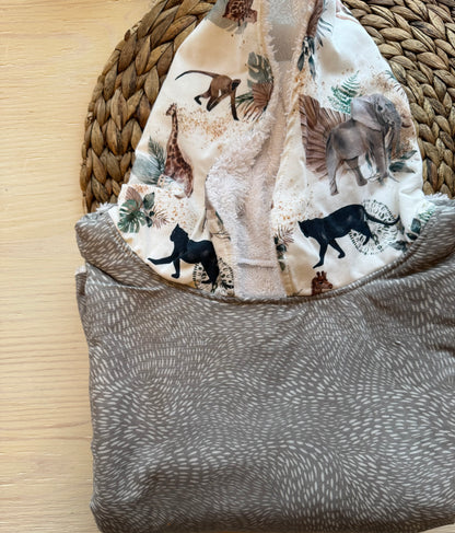 Poncho de plage, poncho de bain, cape de bain, serviette à capuchon, sortie de bain de type poncho, 100% coton PRÊTS À PARTIR