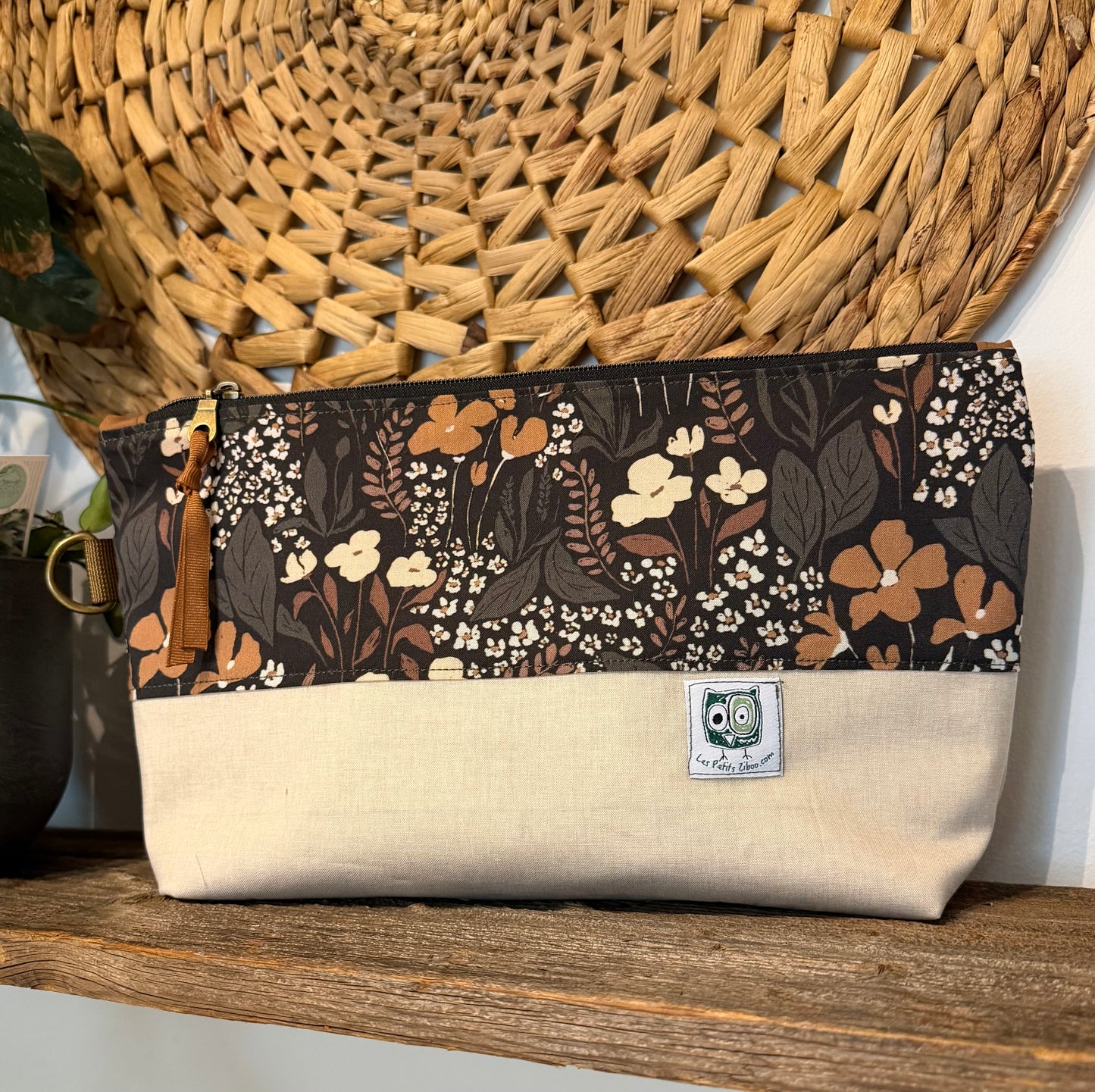 Trousse XL, Grande pochette pour produits de soin, maquillage, hygiène personnelle, medicaments, brosse et fer à cheveux …