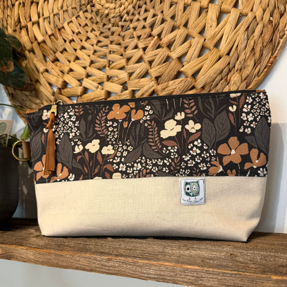 Trousse XL, Grande pochette pour produits de soin, maquillage, hygiène personnelle, medicaments, brosse et fer à cheveux …