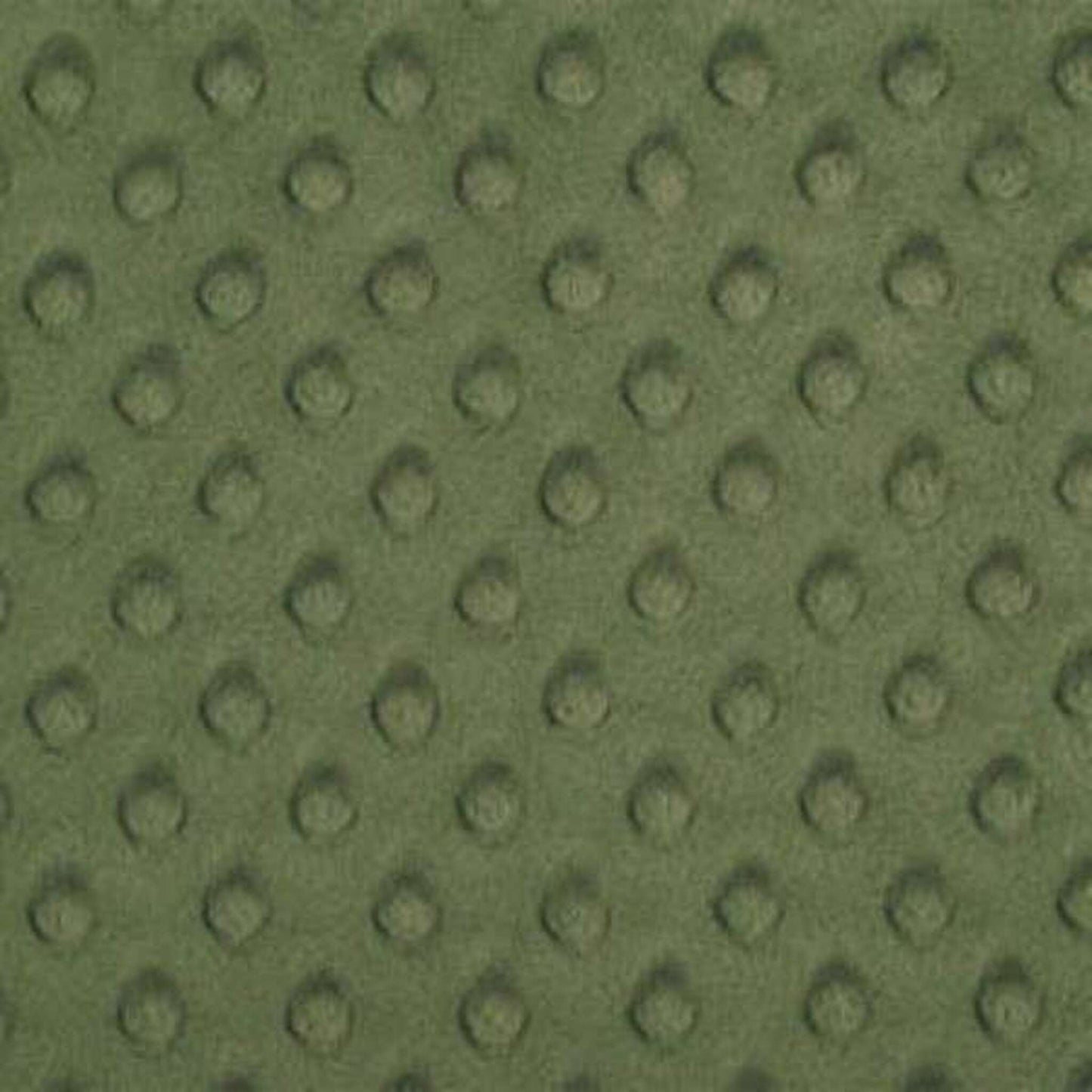 Prête à partir, Couverture de style courtepointe légèrement matelassée, Champignons.  Endos doux en minky vert olive