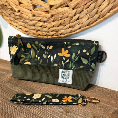 Étui à crayon, pochette rectangulaire pour crayons ou autre produit. Petite trousse mince