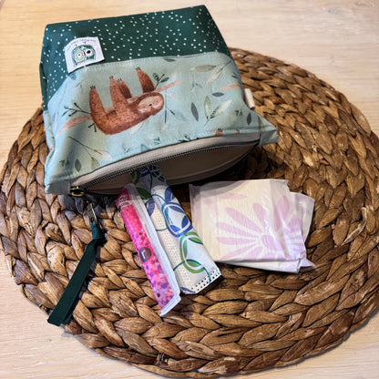 Petites Trousses de toilette pour produits de bébé, maquillage, médicaments...pochette de voyage, sac en tissu pratique.