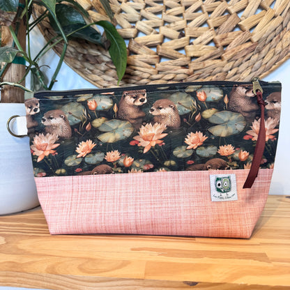 Trousse XL, Grande pochette pour produits de soin, maquillage, hygiène personnelle, medicaments, brosse et fer à cheveux …