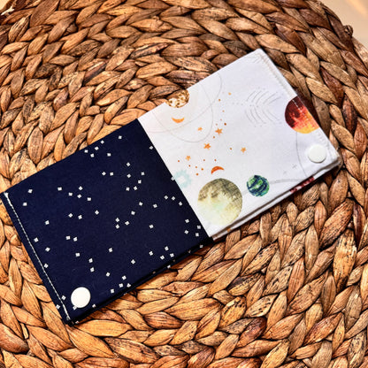 Health record book cover that can hold 2-3 booklets and 8-10 cards. READY TO GO