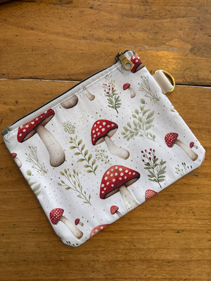 All-purpose zippered pouch, ready to go