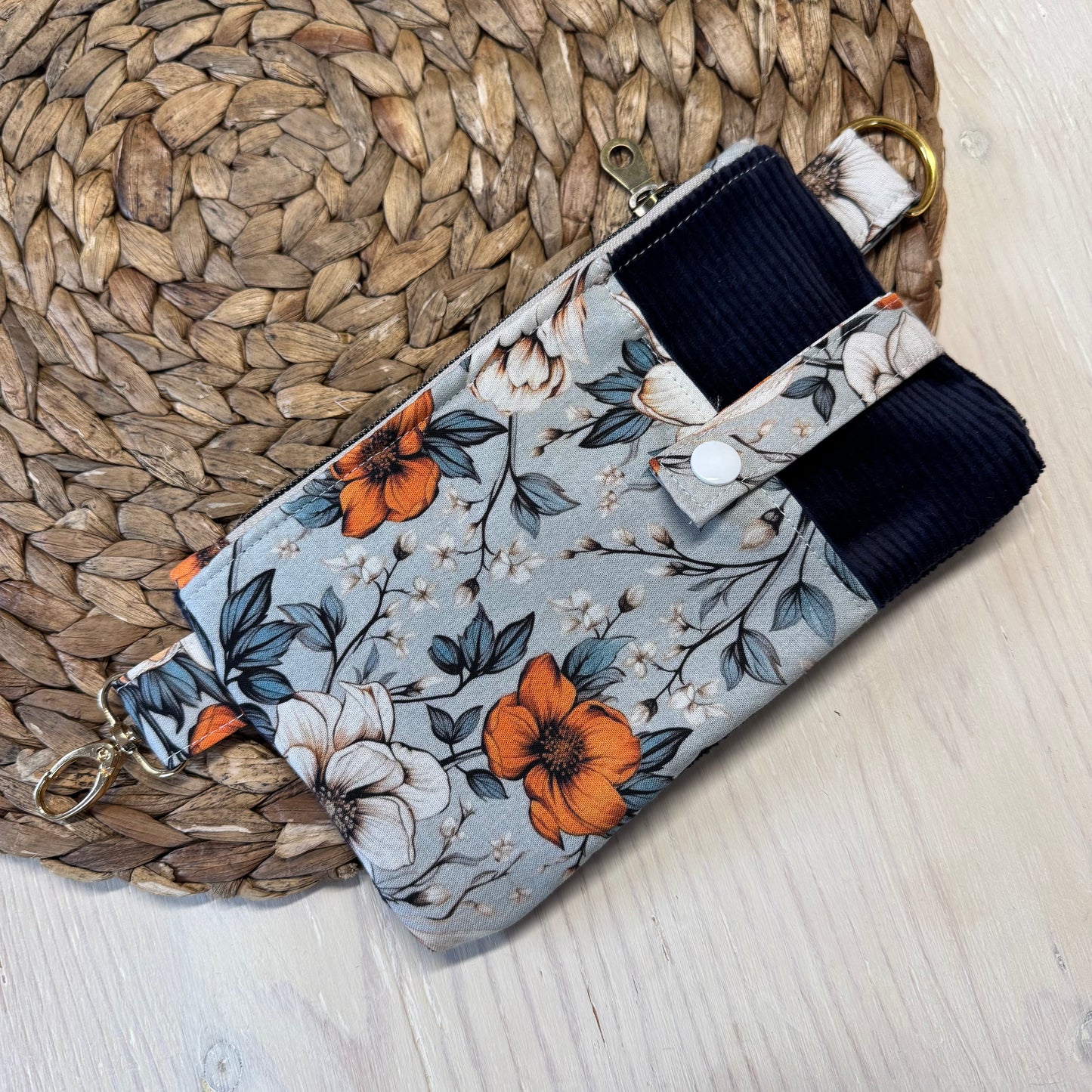 Pochette style petite sacoche, porte cellulaire