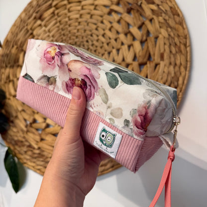 Large makeup bag, medicines, skincare products... with zipper, in stock and ready to go!