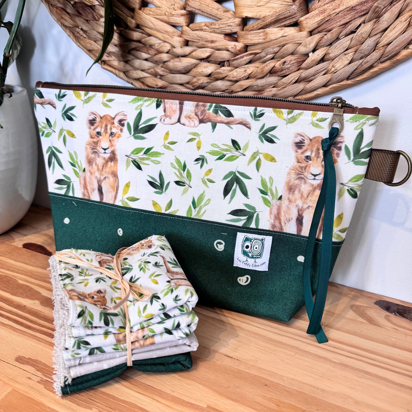 Trousse XL, Grande pochette pour produits de soin, maquillage, hygiène personnelle, medicaments, brosse et fer à cheveux …