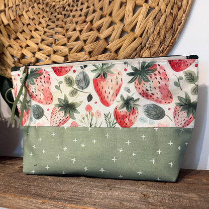 Trousse XL, Grande pochette pour produits de soin, maquillage, hygiène personnelle, medicaments, brosse et fer à cheveux …