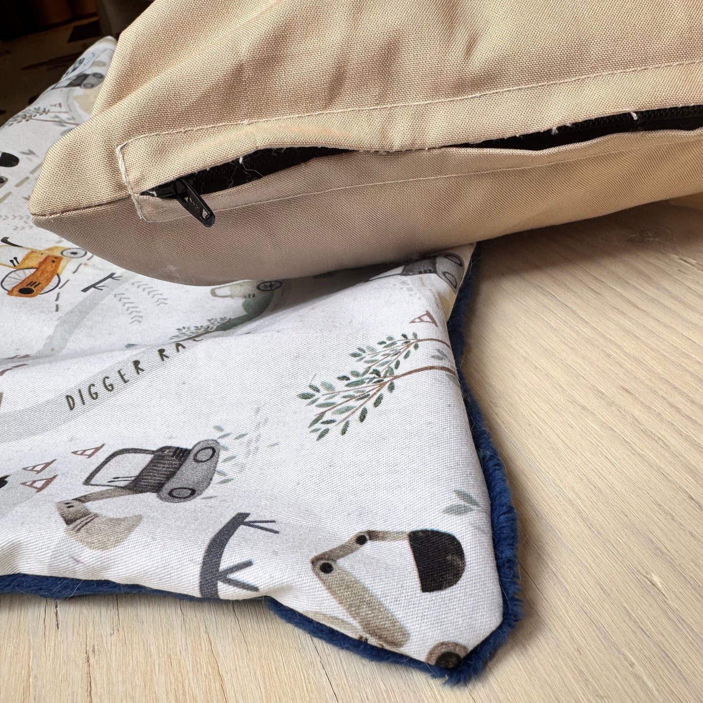 Oreiller pour bébé, jeune enfant , choix de bourrure ou vide, Ou Taie seule