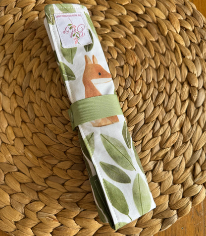 Prêt à partir, Napperons imperméables et lavables en coton